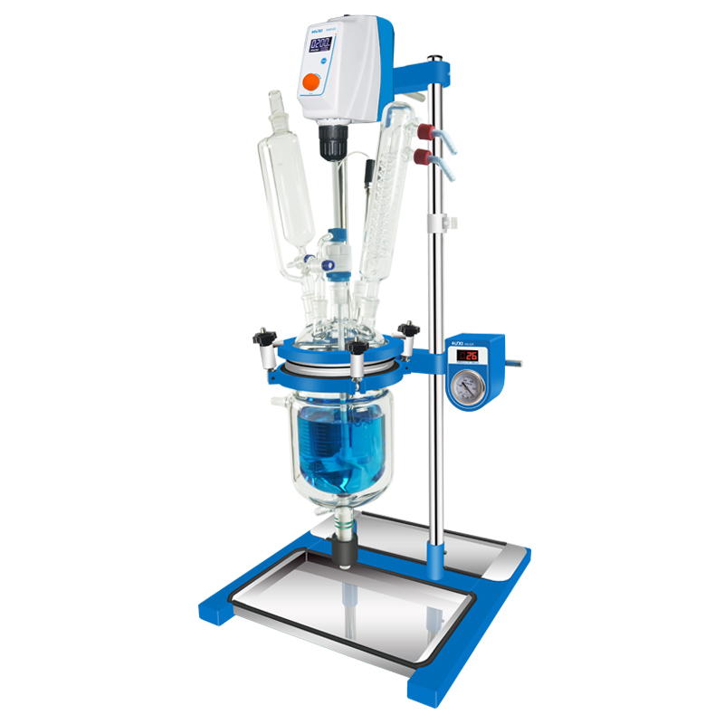 上海滬析HF-5L變頻調(diào)速玻璃反應(yīng)釜